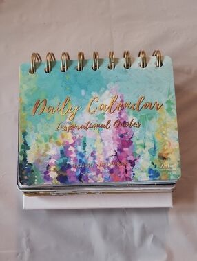 Daily Calendar Inspirational Quotes - Multicolor